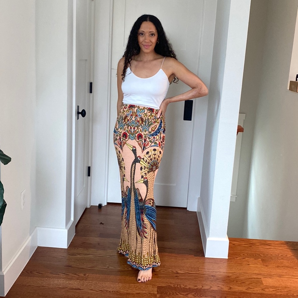 Anthropologie Long Maxi Skirt